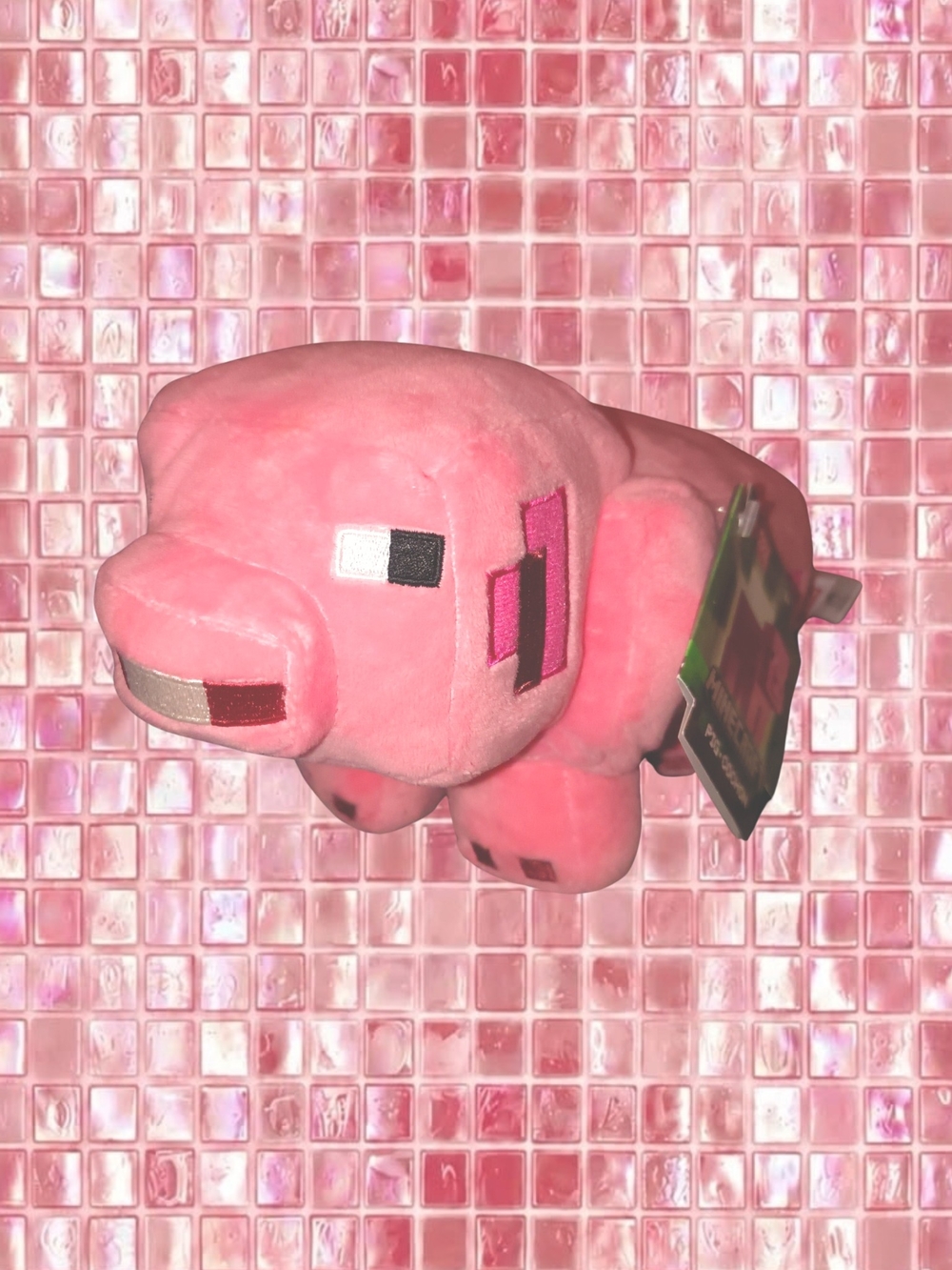 Cute Minecraft Pig Plush